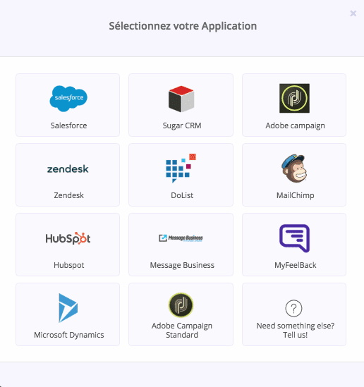 Integration MyFeelBack