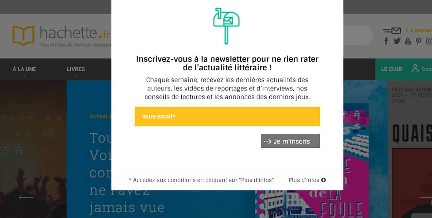 Generation leads avec un questionnaire 