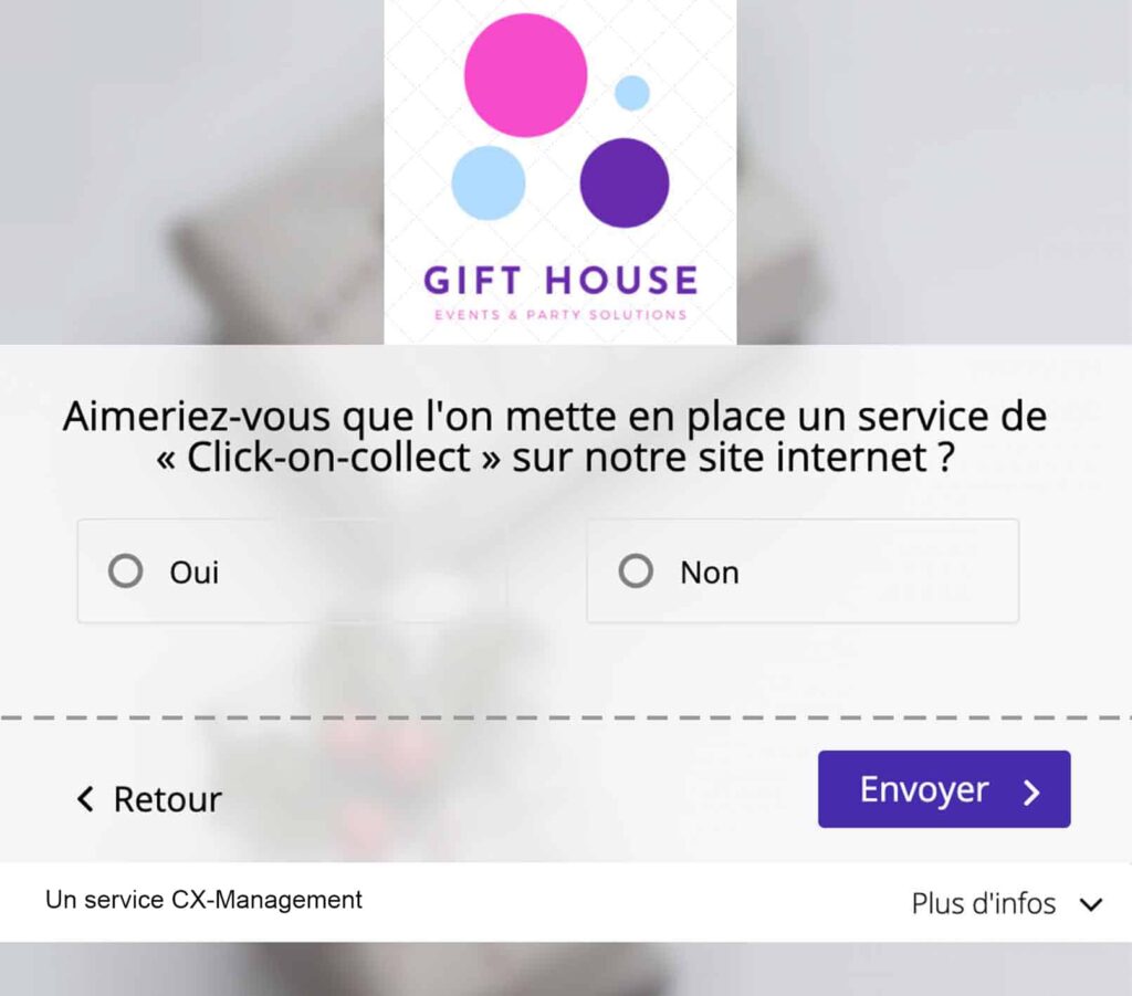 Question satisfaction client