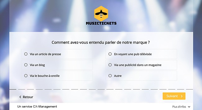 conseils questionnaire client efficace : Privilégier les échelles de réponse