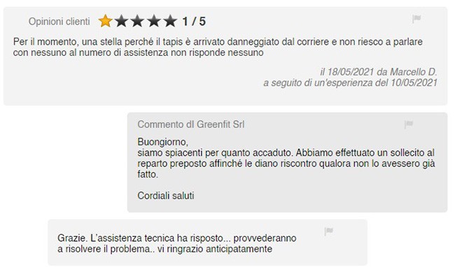 ugc dei clienti